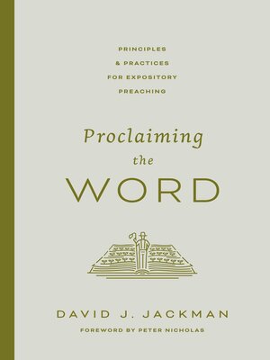cover image of Proclaiming the Word